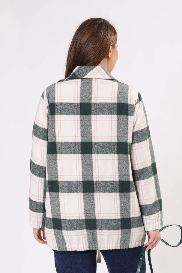 CHECKED OVERSHIRT WITH LINING