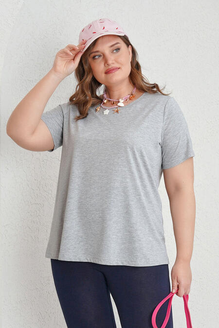 Büyük Moda - CHERRY BASKILI PAMUK TİŞÖRT (1) Büyük Moda - CHERRY BASKILI PAMUK TİŞÖRT (1)