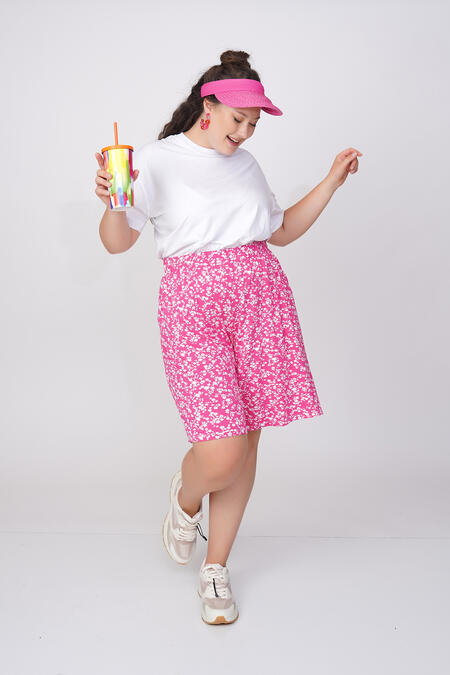  - ÇİÇEK DESENLİ ŞORT (1)