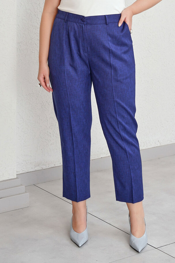 ÇİZGİLİ BLAZER CEKET - PANTOLON TAKIM +54