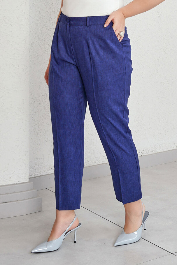 ÇİZGİLİ BLAZER CEKET - PANTOLON TAKIM +54