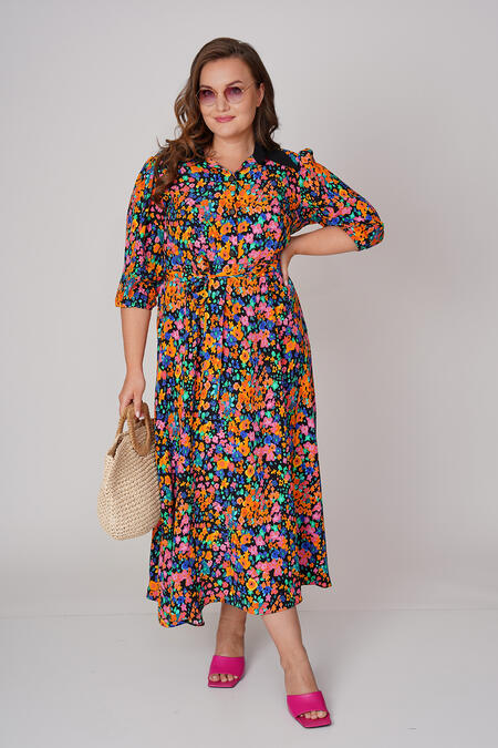  - COLLARED FLORAL DRESS (1)