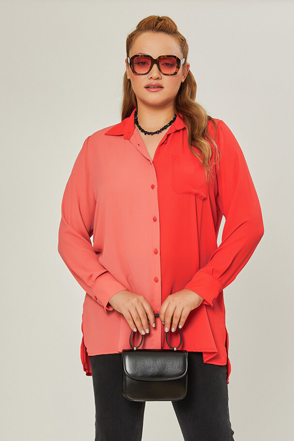 CONTRAST COLOR SHIRT