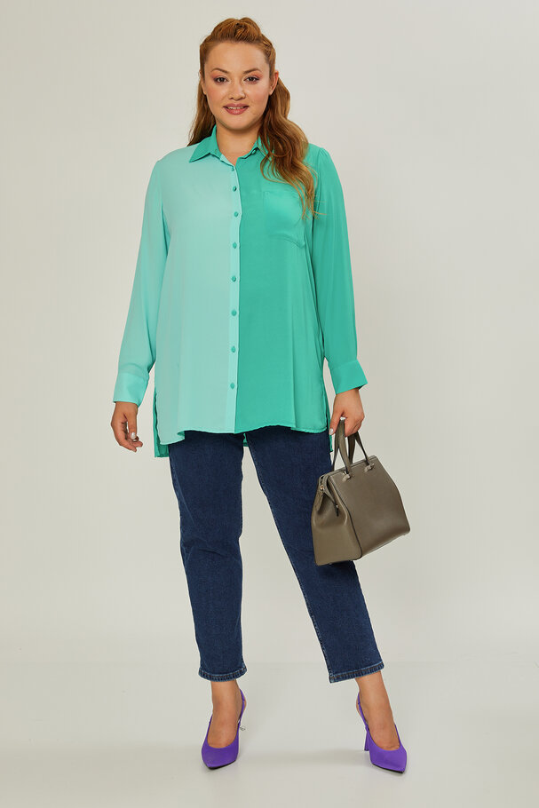 CONTRAST COLOR SHIRT