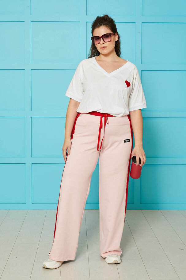 CONTRAST JOGGER TROUSERS