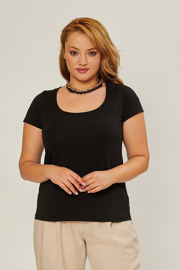 COTTON JERSEY TOP