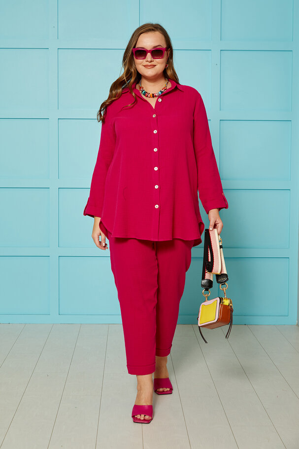 COTTON MUSLIN TOP AND BOTTOM SET