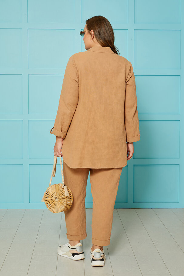 COTTON MUSLIN TOP AND BOTTOM SET