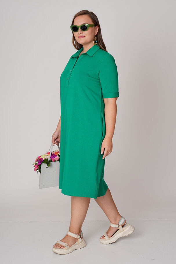 COTTON POLO DRESS