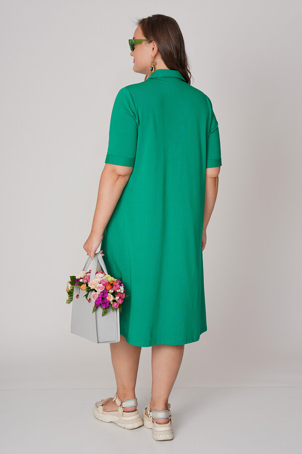 COTTON POLO DRESS