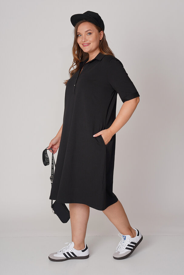 COTTON POLO DRESS