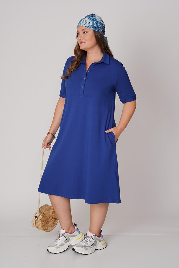 COTTON POLO DRESS