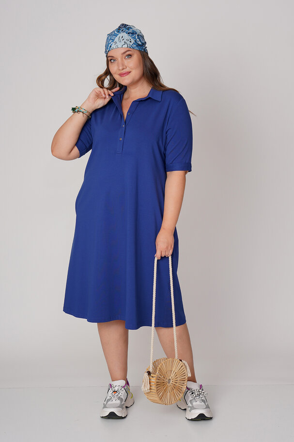 COTTON POLO DRESS