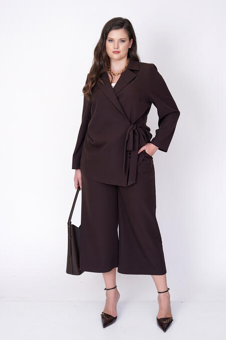 Büyük Moda - CULOTTE STYLE KUMAŞ PANTOLON (1)
