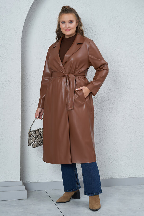 DERİ TRENCHCOAT