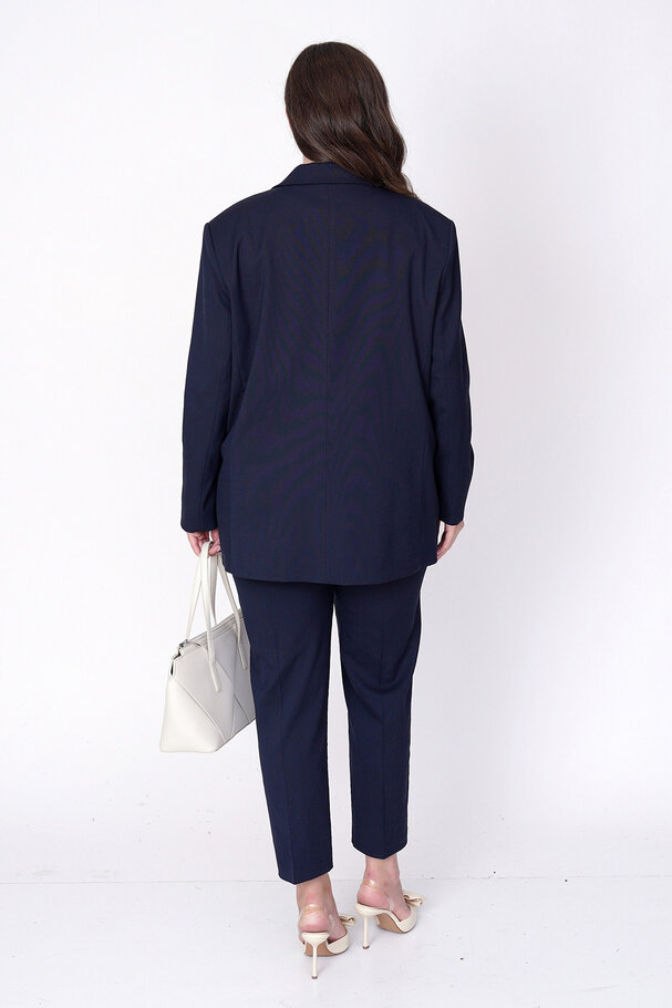 DOUBLE-BREASTED BLAZER JACKET