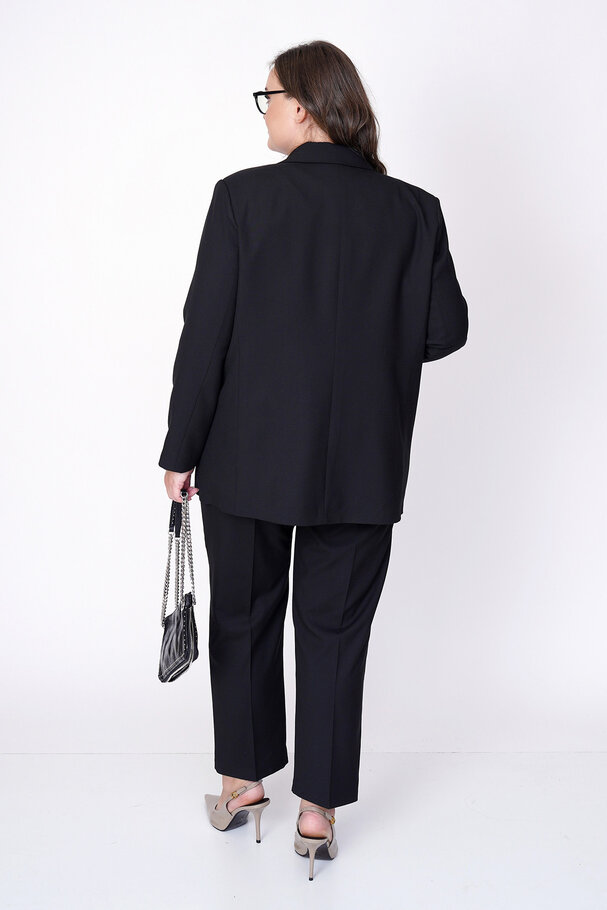 DOUBLE-BREASTED BLAZER JACKET