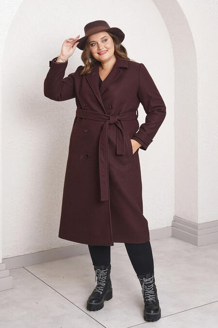 DOUBLE-BREASTED COAT - Thumbnail (2)