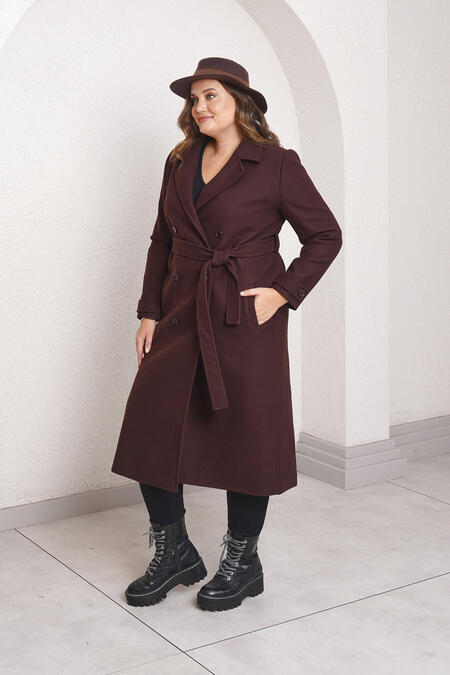 DOUBLE-BREASTED COAT - Thumbnail (3)