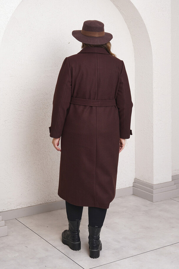 DOUBLE-BREASTED COAT