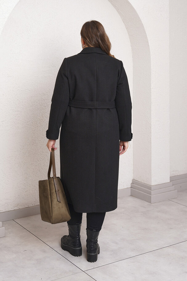 DOUBLE-BREASTED COAT