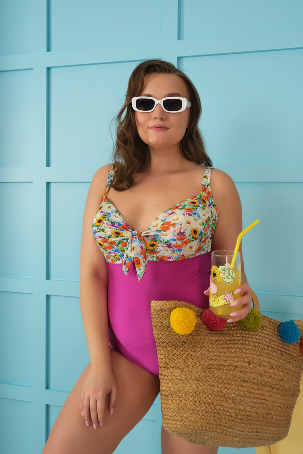 DRESS SWIMSUIT WITH SHORTS INSIDE