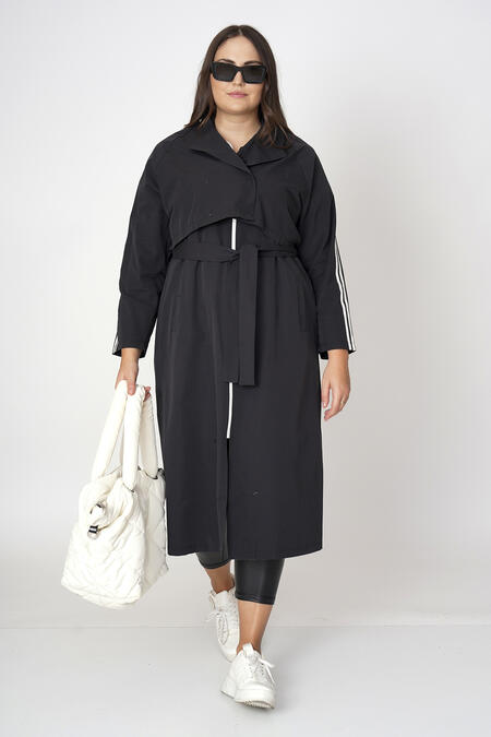 Büyük Moda - DUAL-USE TRENCH COAT THAT CAN BE CONVERTED INTO A VEST (1) Büyük Moda - DUAL-USE TRENCH COAT THAT CAN BE CONVERTED INTO A VEST (1)