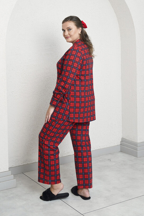 EKOSE PAMUKLU PİJAMA TAKIMI