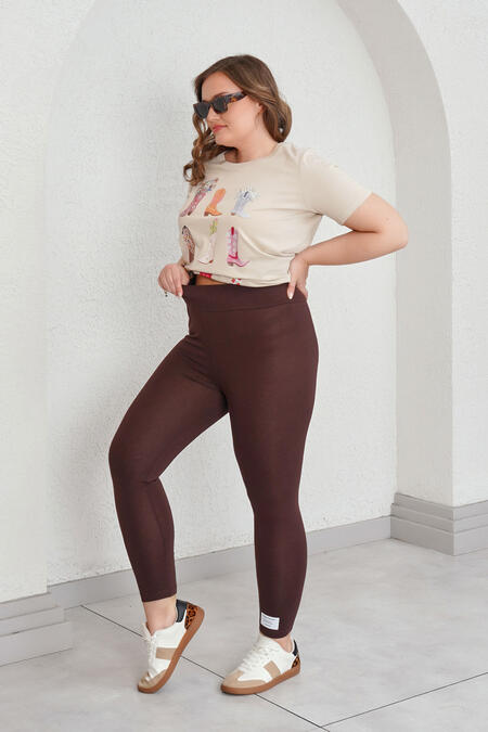 54766 - ETİKET DETAYLI PENYE TOPARLAYICI TAYT