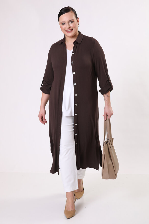 EXTRA LONG KNIT SHIRT