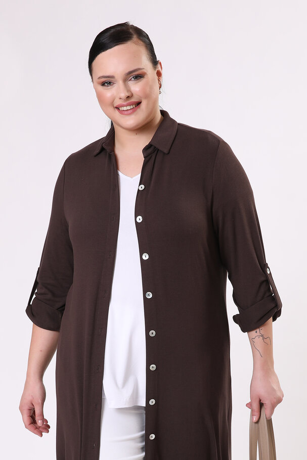 EXTRA LONG KNIT SHIRT