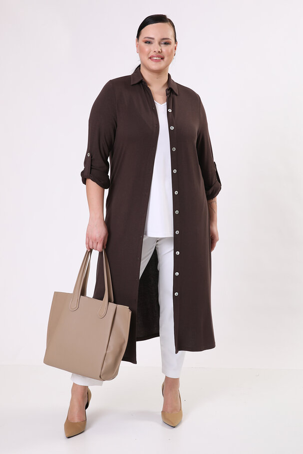 EXTRA LONG KNIT SHIRT