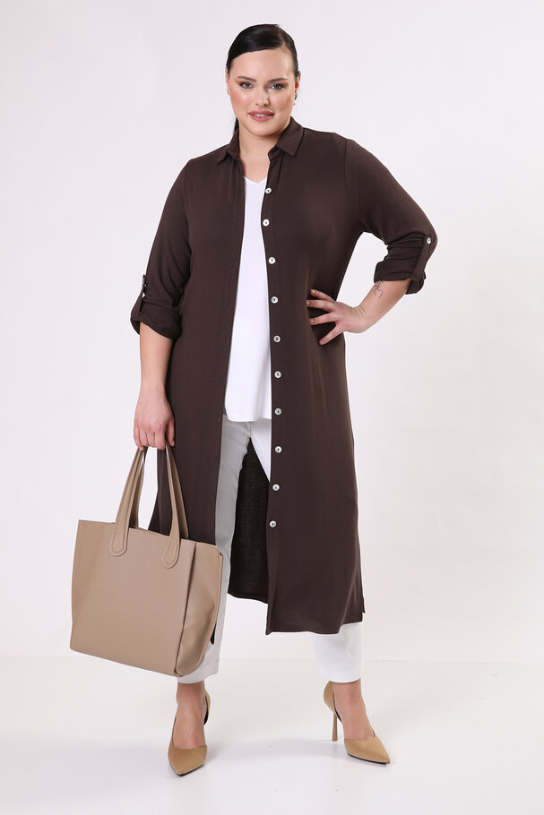 EXTRA LONG KNIT SHIRT