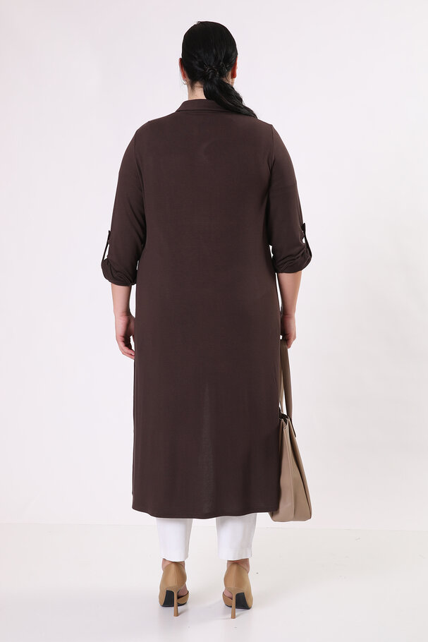 EXTRA LONG KNIT SHIRT