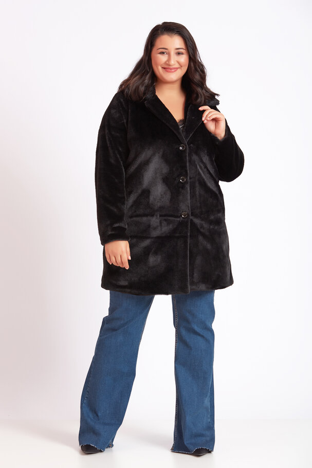 FAUX FUR COAT