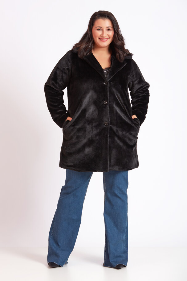 FAUX FUR COAT