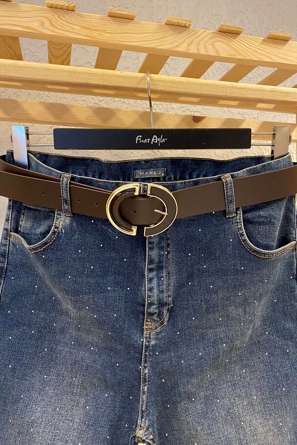 FAUX LEATHER BELT