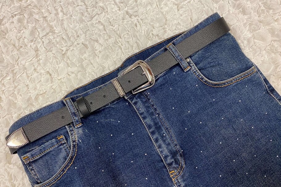 FAUX LEATHER BELT