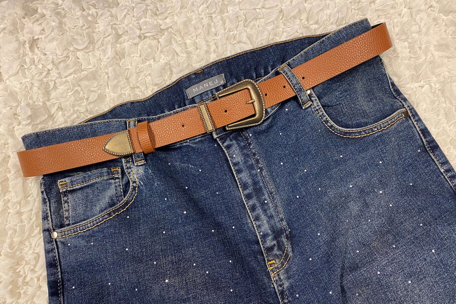 FAUX LEATHER BELT