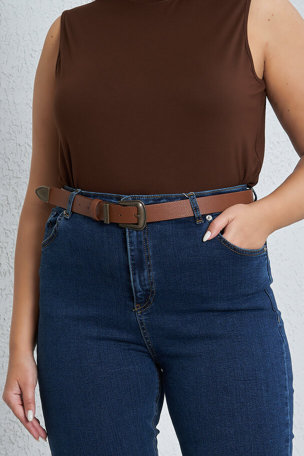 FAUX LEATHER BELT