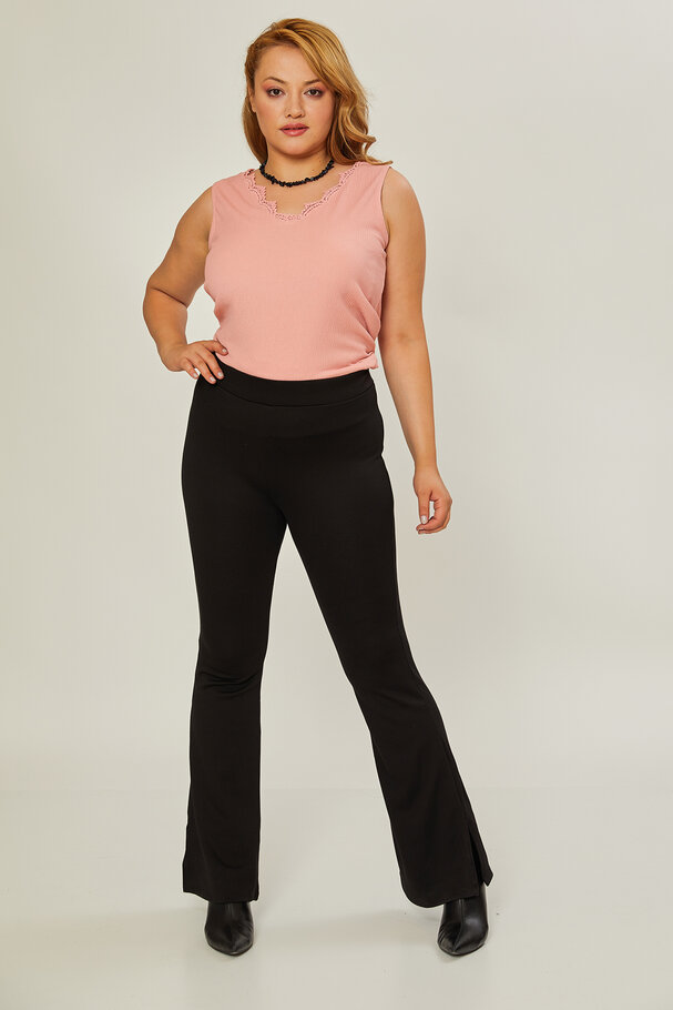 FLARED LEGGINGS WITH VENTS