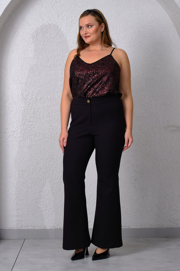 FLARED TROUSERS