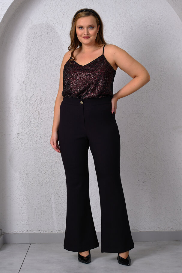FLARED TROUSERS