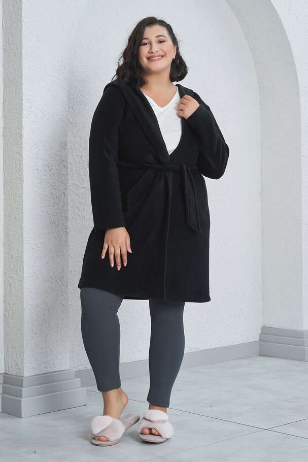 FLEECE DRESSING GOWN