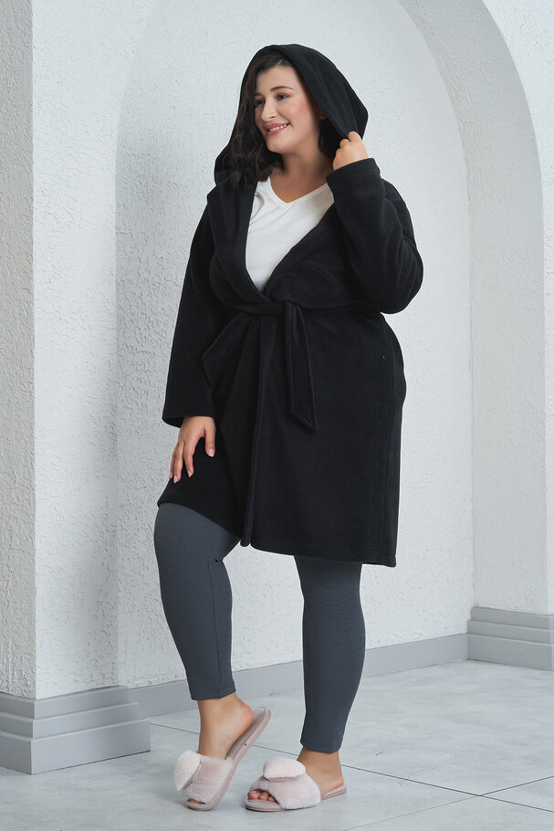 FLEECE DRESSING GOWN