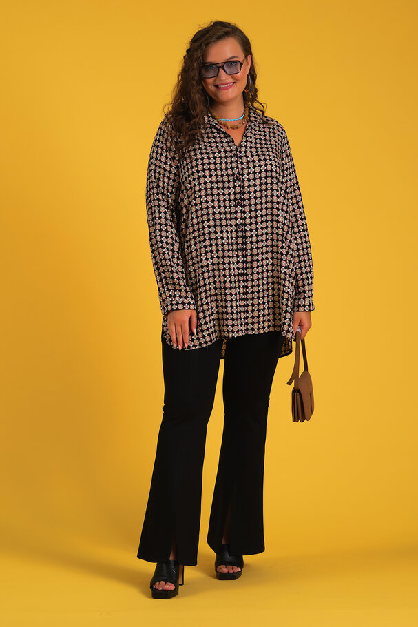 GEOMETRIC PRINT SHIRT