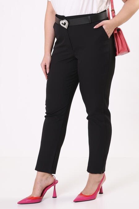 Büyük Moda - HAVUÇ PAÇA KLASİK PANTOLON (1)