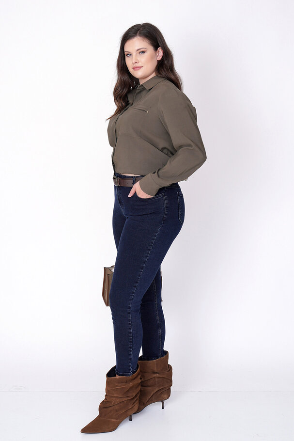 HIGH-WAIST SKINNY JEAN