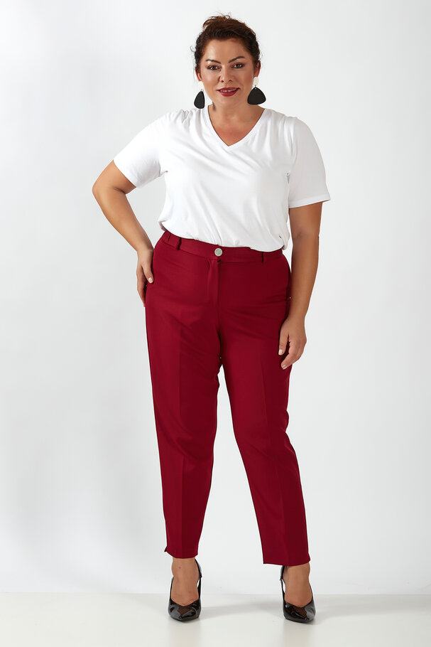 HIGH-WAIST TROUSERS