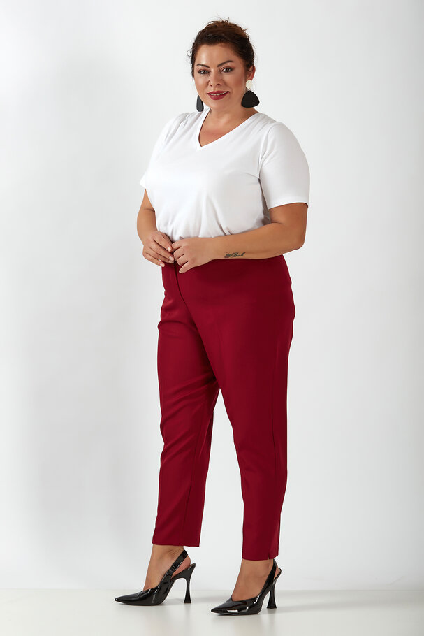 HIGH-WAIST TROUSERS